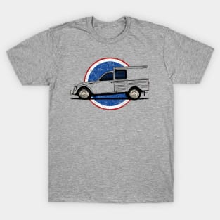 My drawing of the classic french small van T-Shirt